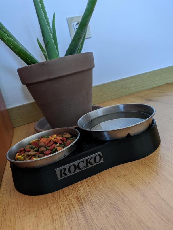 Comedero bebedero rocko