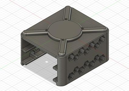 External hard disc support