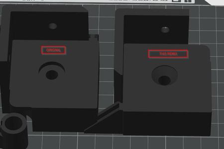 Ikea Lack Enclosure - Modified top corners for 6mm / #14 Screws