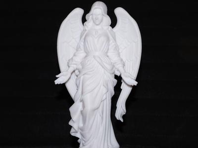 Angel with Wings - Decorative 3D Printed Figurine