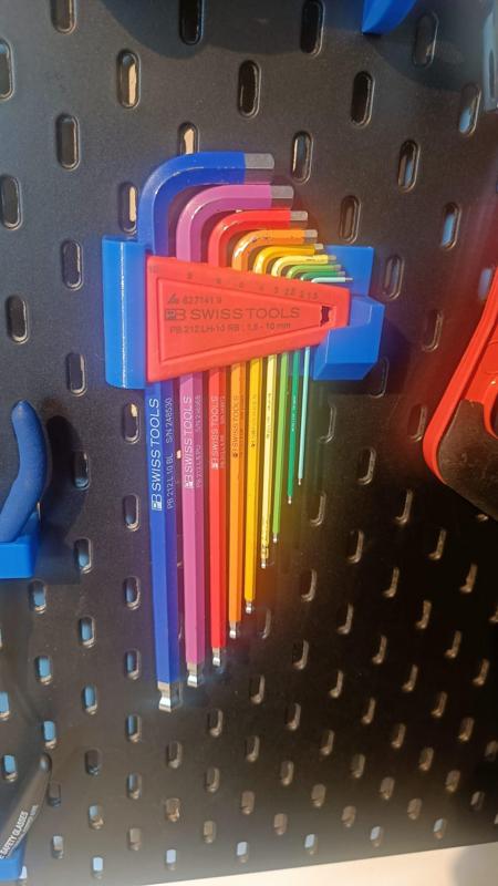 Skadis Swiss Tools PB 212.LH-10 RB Inbus set mount