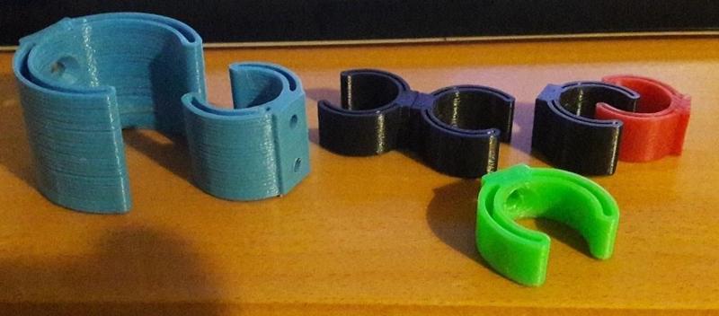 Flexible Fastener  6-70 mm pipe, brush handle etc
