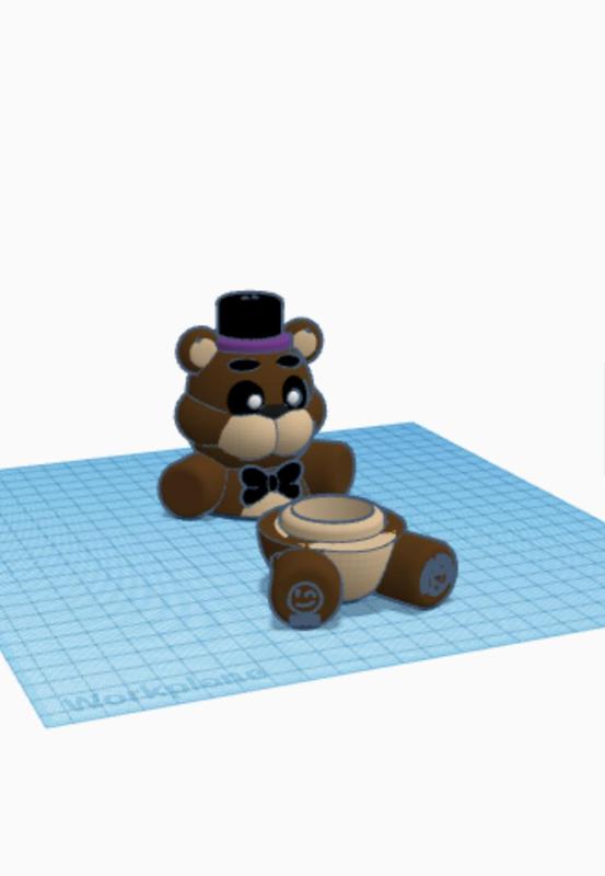 Freddy Fazbear plushy (Secret Compartment)