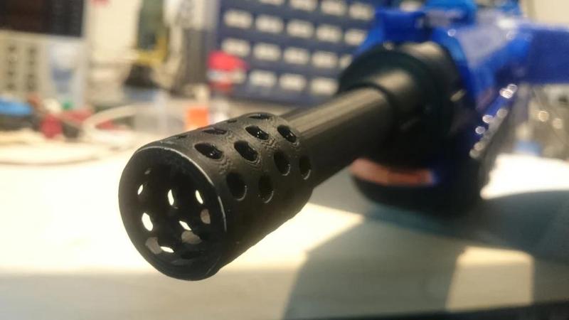 Nerf Rampage Barrel Holder Exchangeable