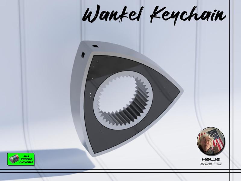 Wankel Keychain