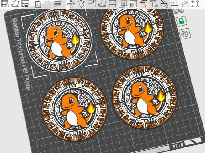Charmander Coaster (3 out of 4)