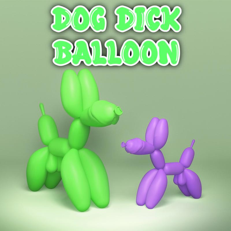 DICK DOG BALLOON