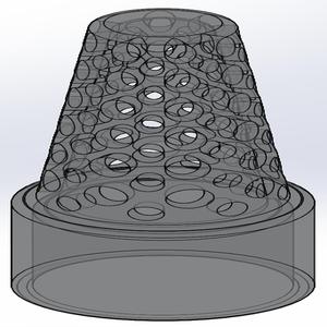1 inch PVC filter drain/intake insert + over pipe fitting