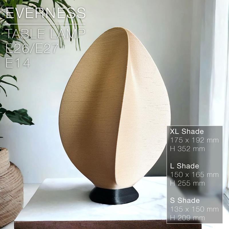 EVERNESS | Table lamp E14 & E27 & E26
