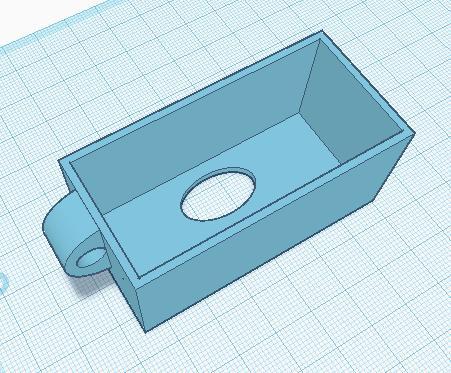 Brookstone Pod Charger Keychain case