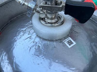 Keg Barrel Beer Cooler for garden hose