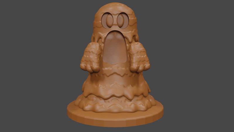 Kirby inspired, Magoo, Tabletop DnD miniature