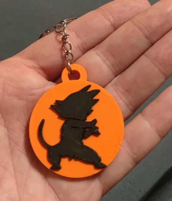 Goku keychain