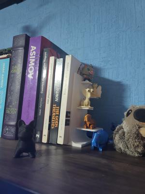 Bookend with mini shelf