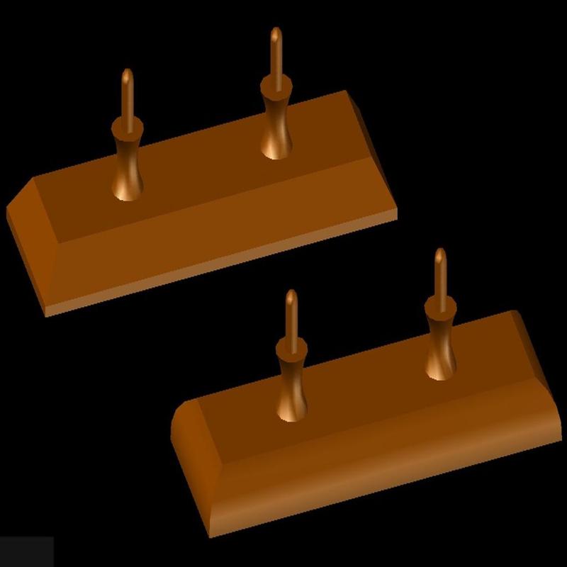 Vessel model stand (1: 90)