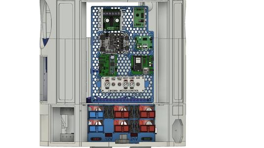 Honeycomb Component Panel for Mr. Baddeley V2 Astromech