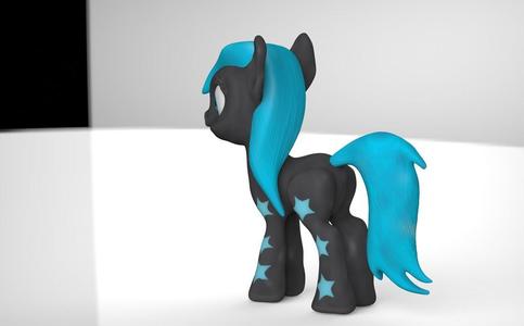 Black Star Pony