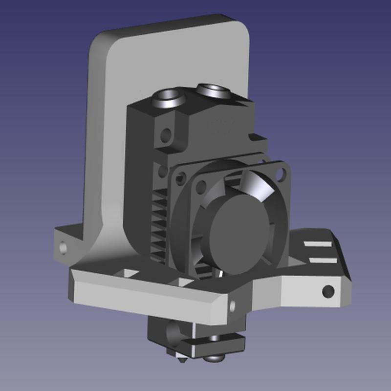 Anycubic Kossel Linear Plus XCR TC-02 Effector