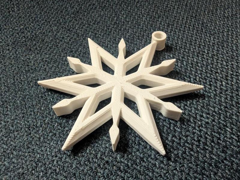 Christmas Tree Decoration Star (< 20 min print)