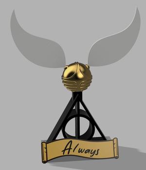 Harry Potter | Deathly Hollows | Snitch stand