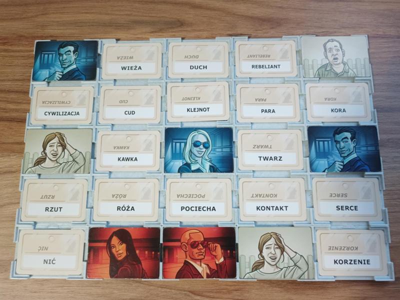 Codenames grid