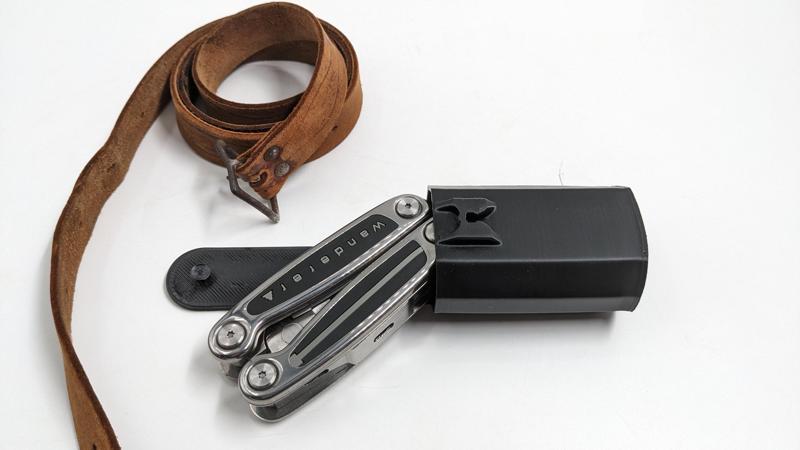 Multitool belt pouch