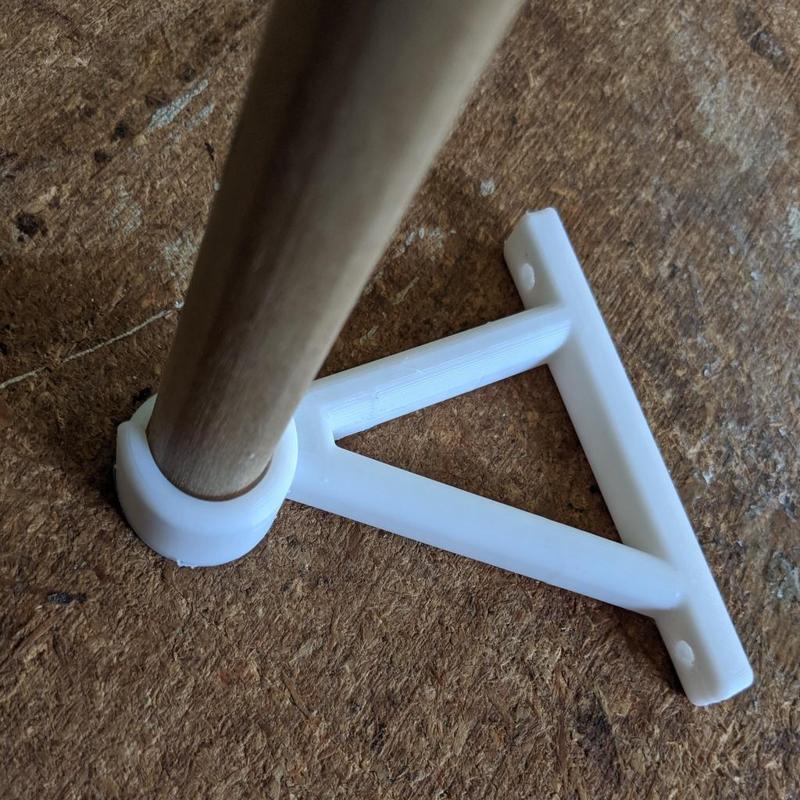 Curtain Rod Bracket-majig (16mm)