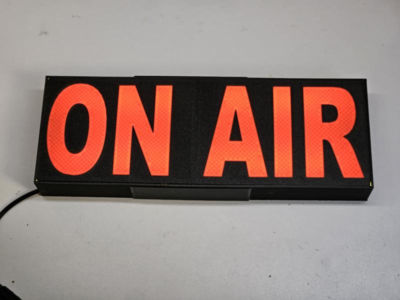 Large On-Air sign