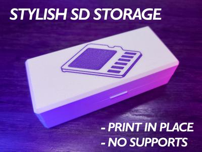 Stylish SD Card Storage