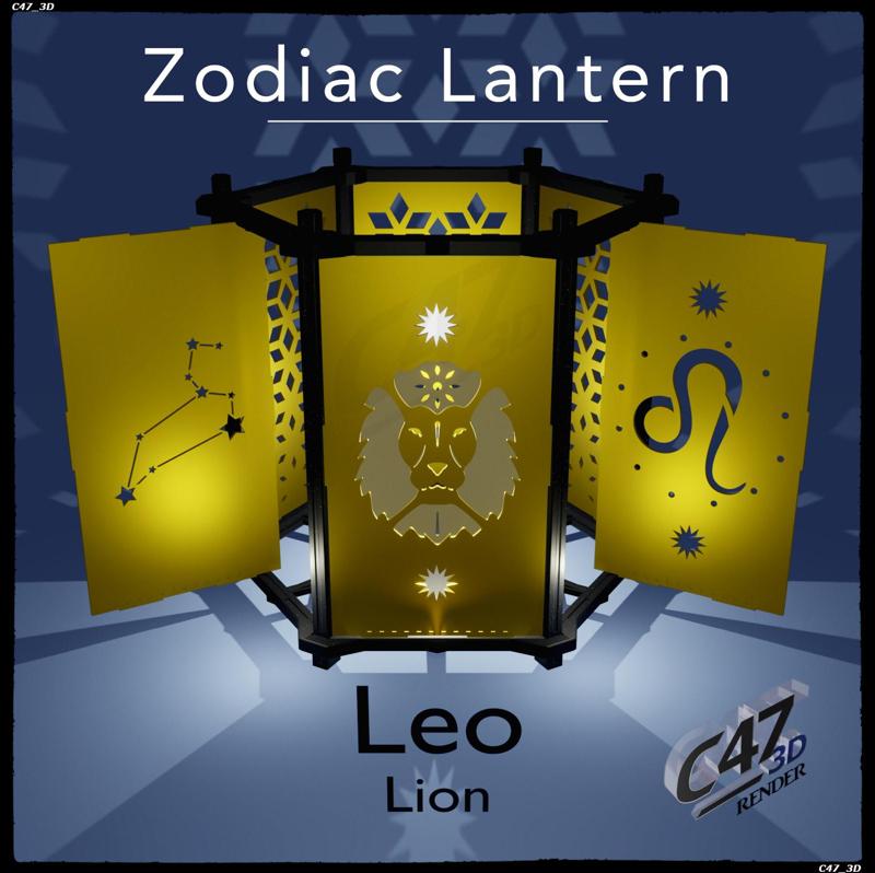 Zodiac Lantern - Leo (Lion)