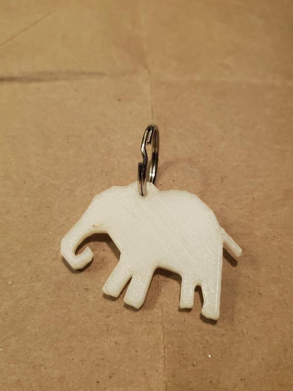 Elephant Keychain