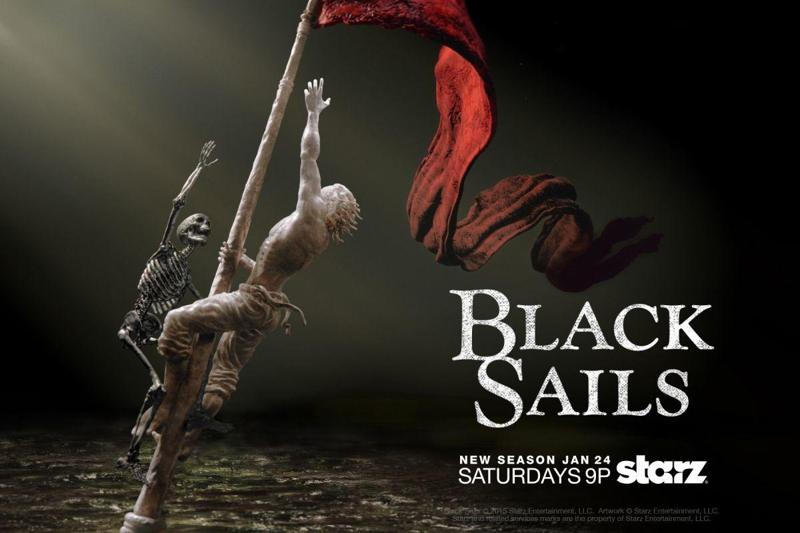 Black Sails intro sculpture