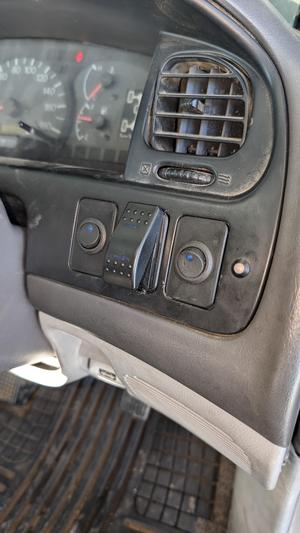 Delica L400 Dash Switch Panel Covers