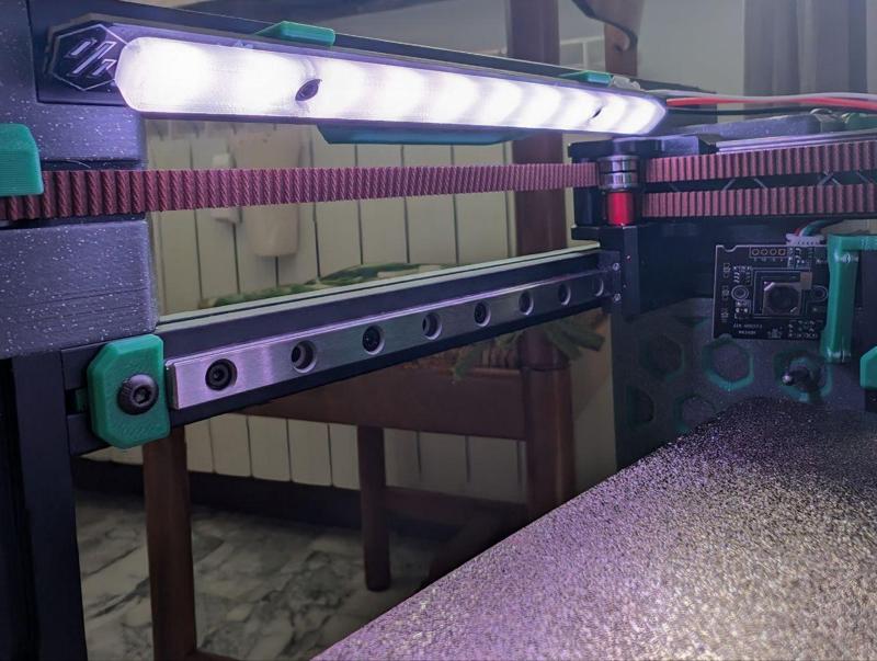 Voron v0 Thicc Matchstick Diffuser for Siboor Daylight Disco On a Stick PCB