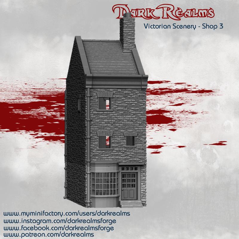 Dark Realms Victorian Scenery - Shop 3