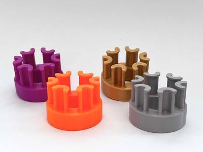 Circular Rubber Band Loom with 6 posts