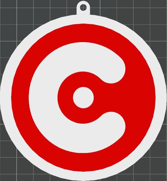 Continente Supermarket Keychain