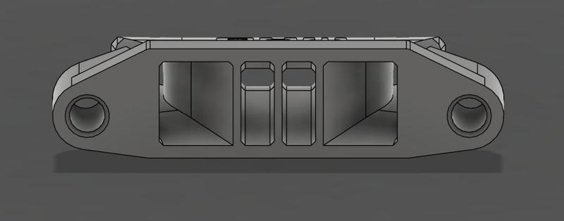 MAD - Slim Duct - more sideways airflow for single fan