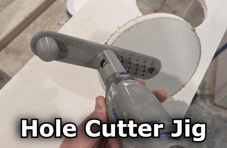 Hole Cutter (works with Dremel) 19 sizes (metric + imperial)