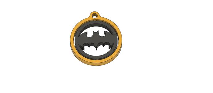 llavero giroide Batman
