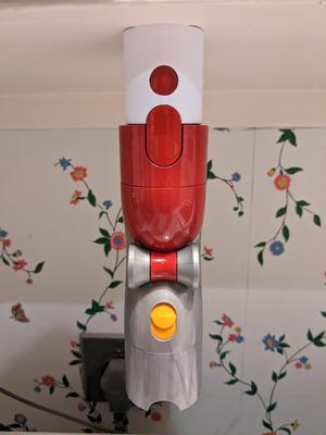 Dyson attachment under-shelf or ceiling mount