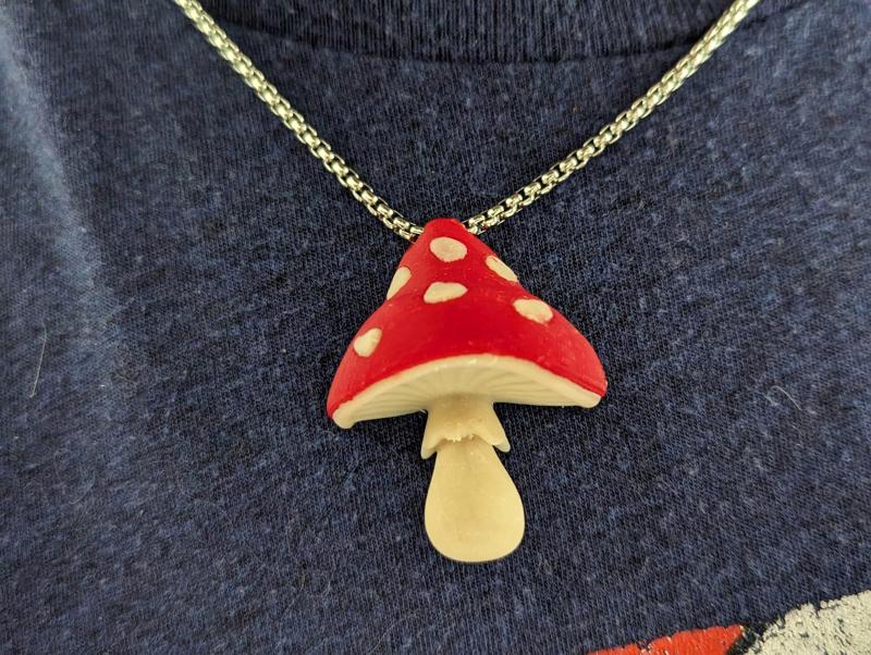 Mushroom Pendant