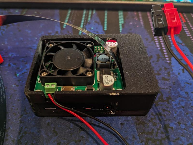 Modular Snap Together Case Top for Rpi4 + Power fan hat