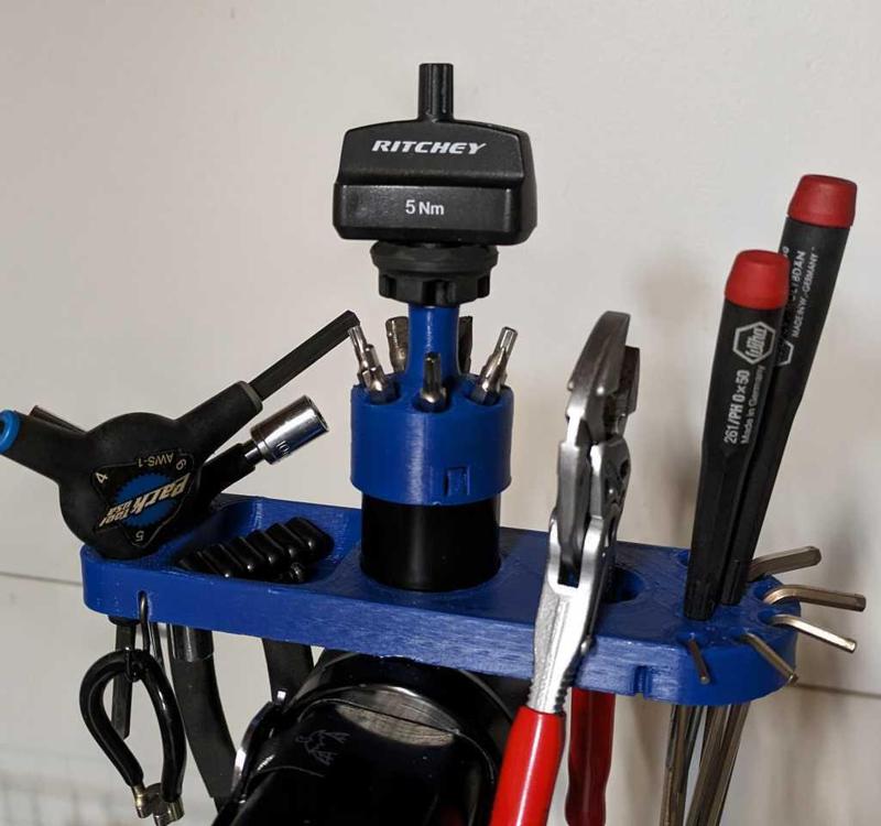 Workstand TorqKey and bit holder