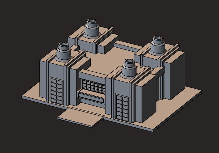 Red Alert 1 RA1 Power Plant (large)