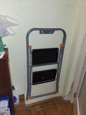 Step Stool Ladder wall hanger