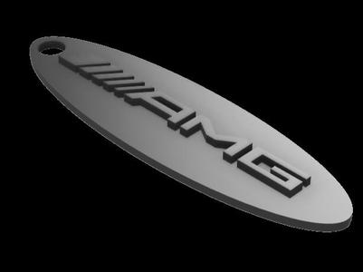 Mercedes AMG Keychain