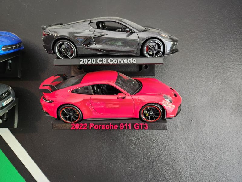 Model Car "Floating" Wall Platform