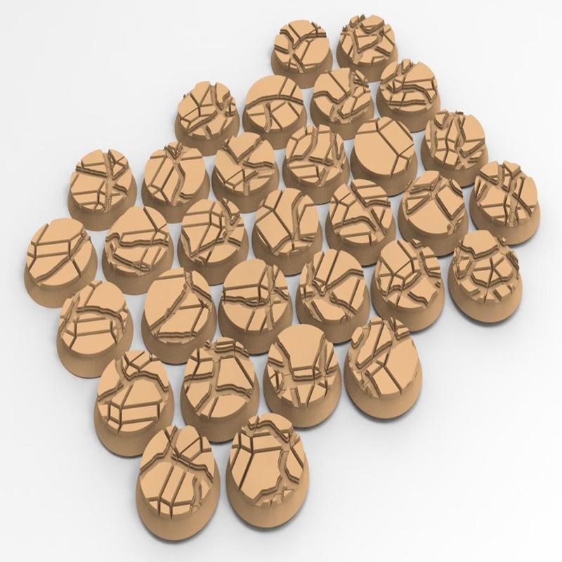 31 Dwarf bases 25mm