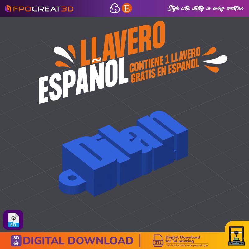 LLAVERO DILAN NOMBRE